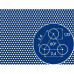 Перфорований лист металевий PC Rv1,25-2,4/1/1000x2000 Перфорований лист металевий PC Rv1,25-2,4/1/1000x2000