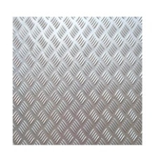 Лист рифленый нержавеющий 304 1,0 (1,0х2,0) BA+PVC