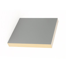 Фанера ламінована 12х1250х2500 мм F/F Riga (silver grey 220 г/м2)