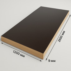 Фанера 9 мм 1250х2500 F/F Odek